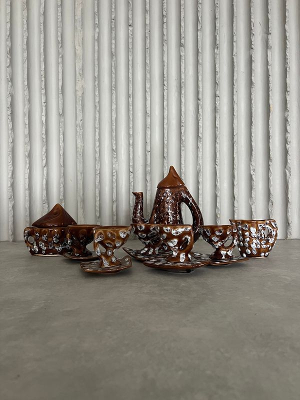 Coffee set by Vallauris France