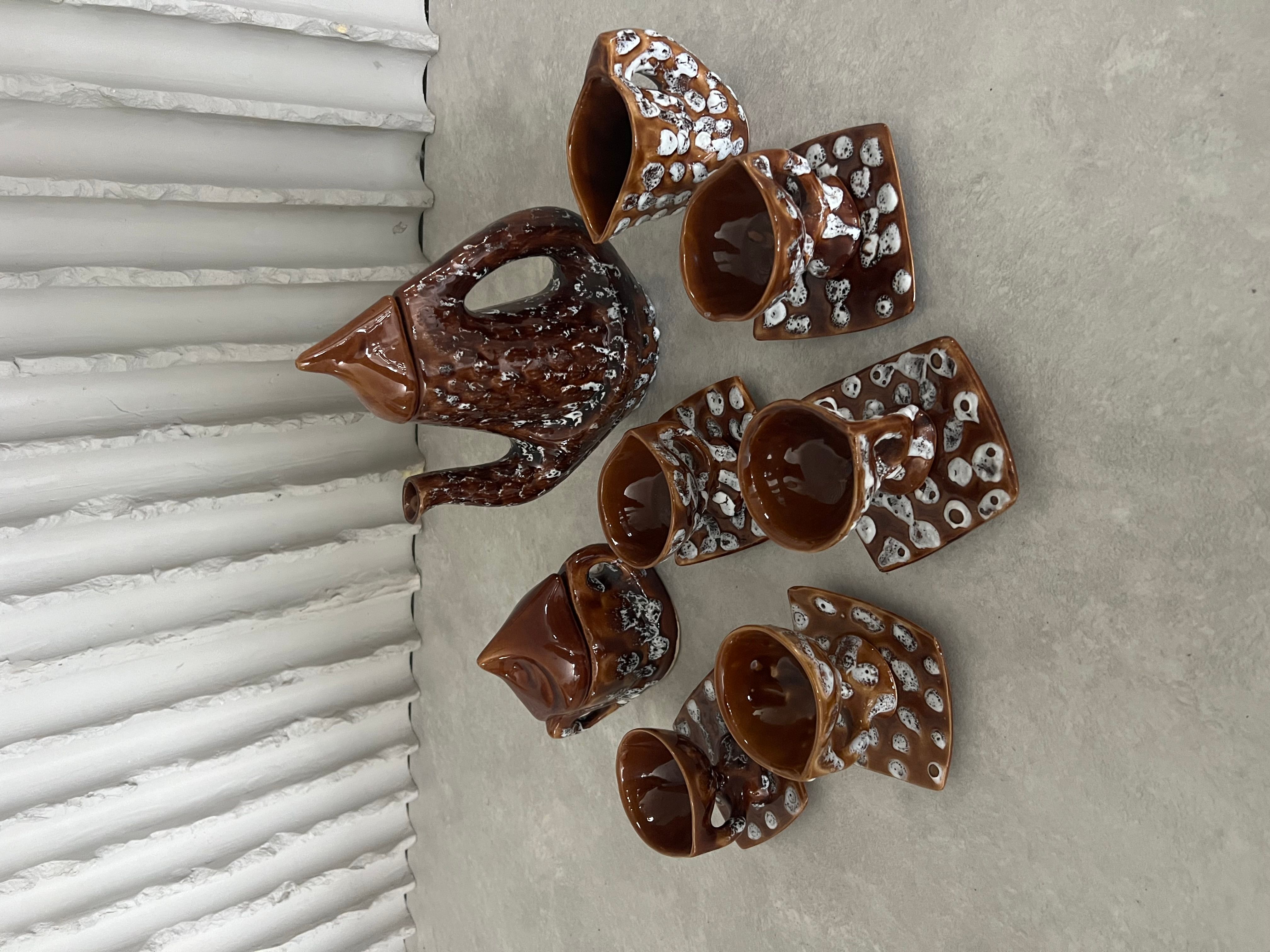 Coffee set by Vallauris France