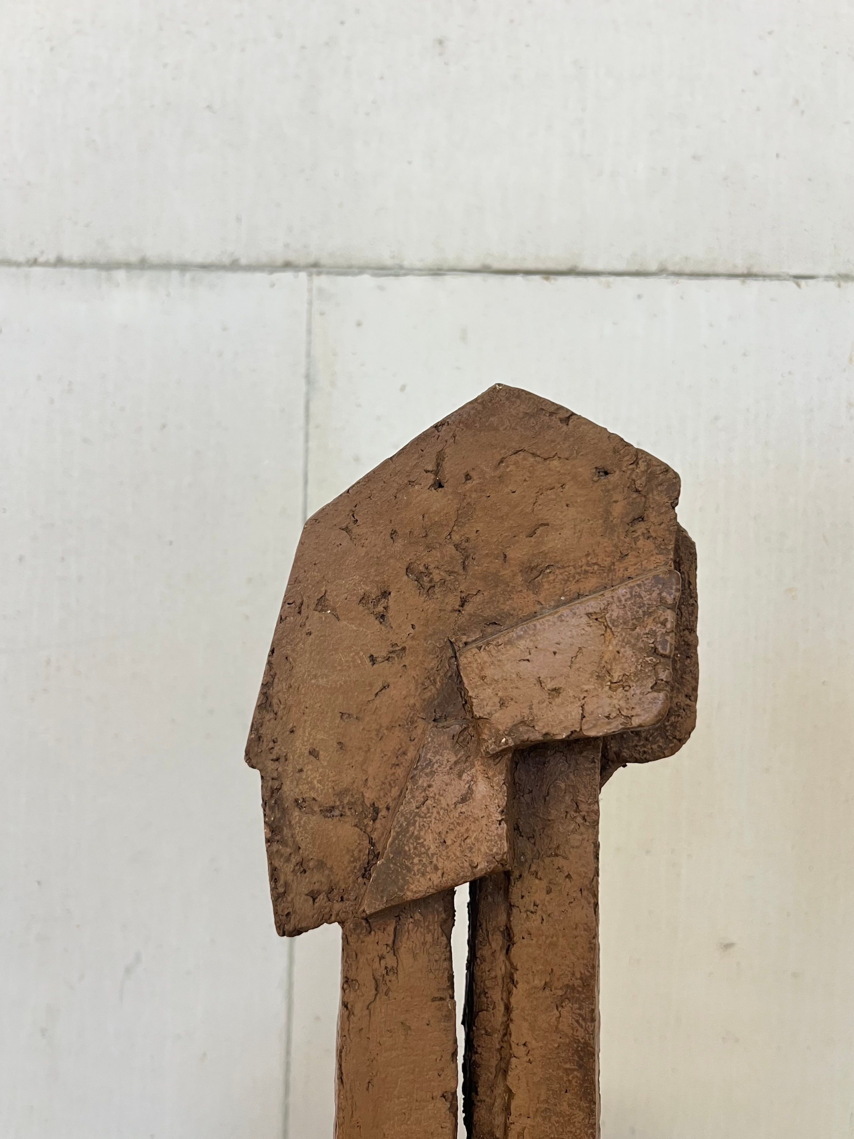 Chamotte Abstract Sculpture