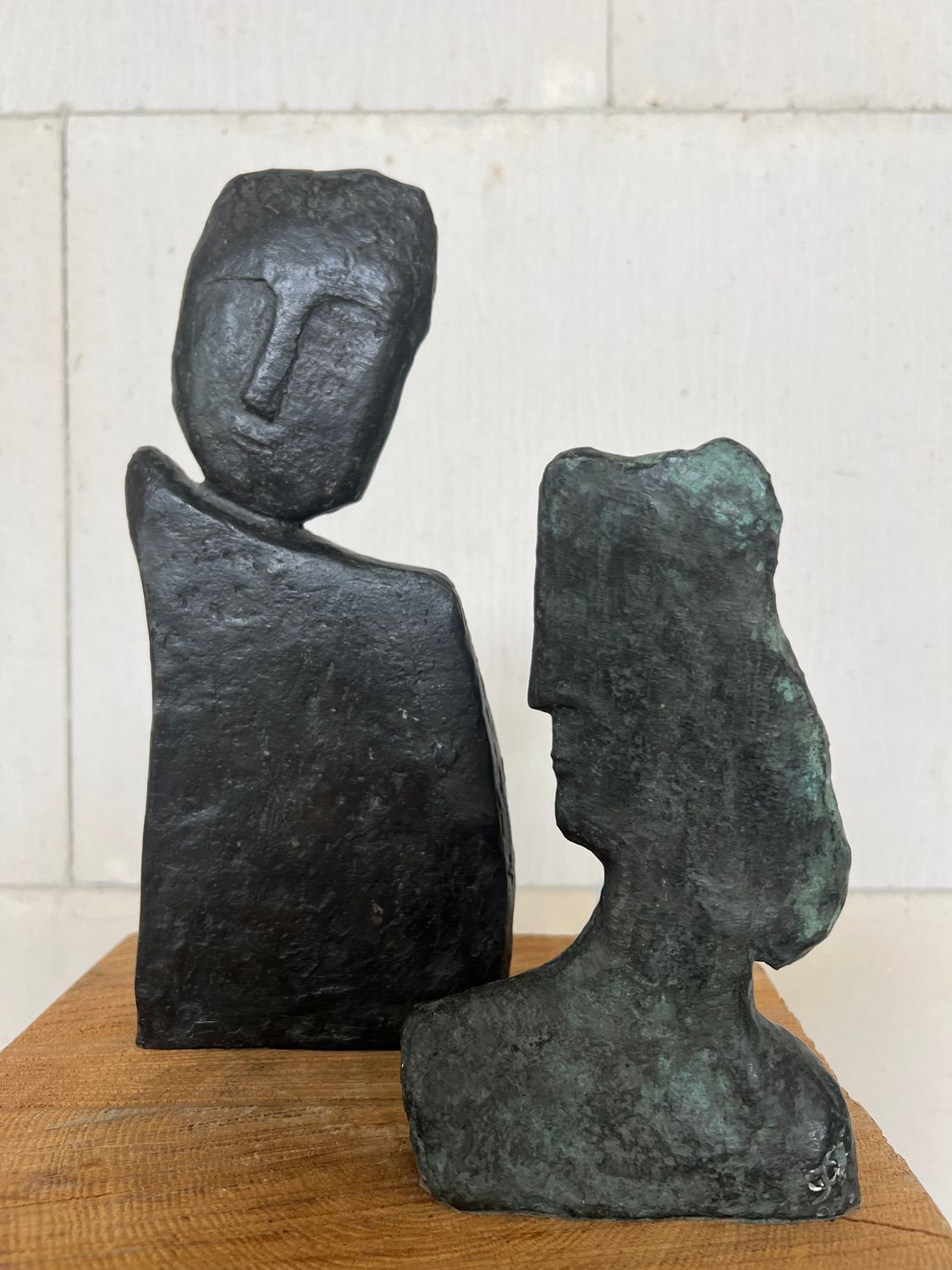 Bronze Figure Sculptures - Filippa de Boer (late 1970s early 1980s) signed