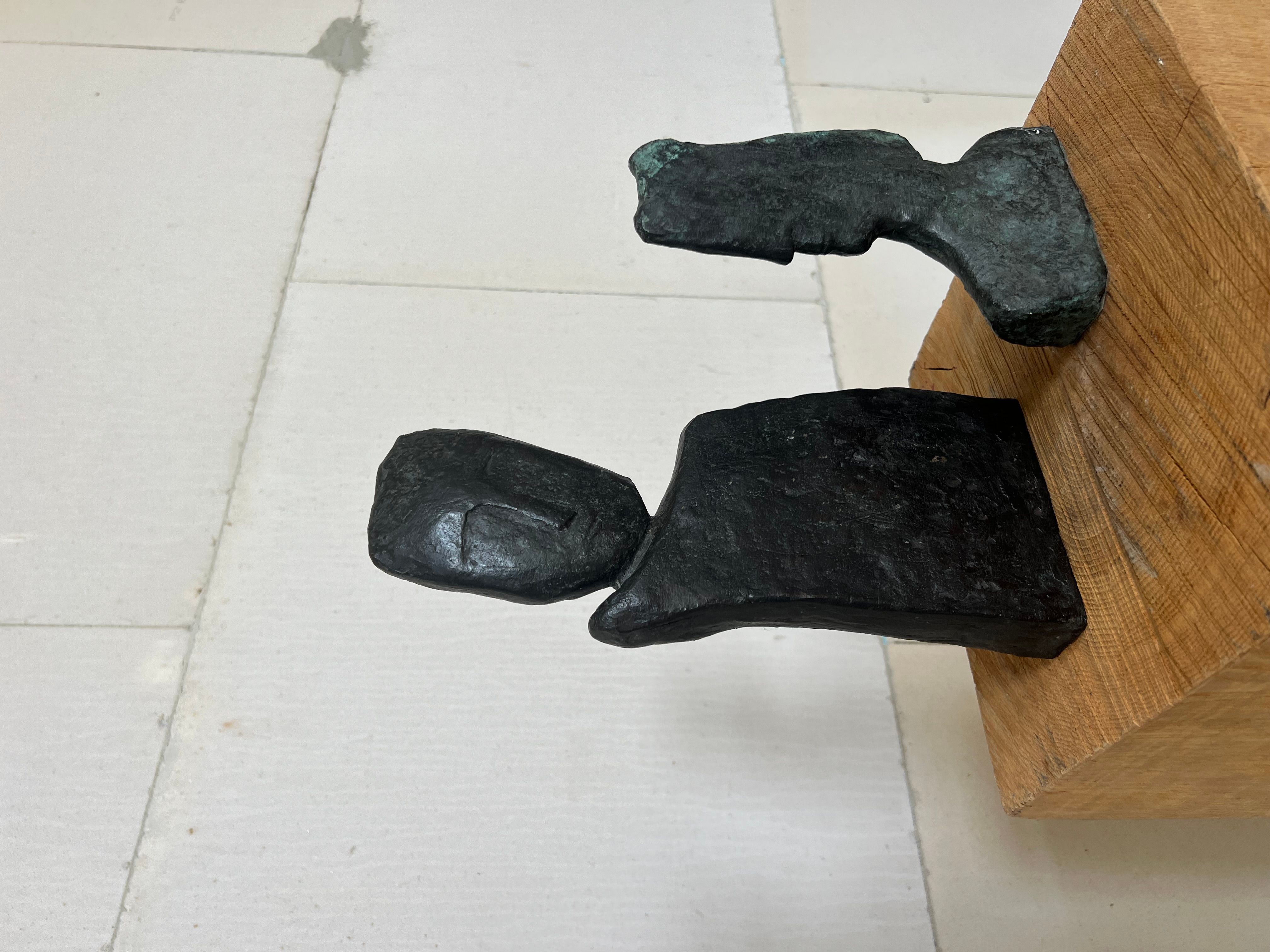 Bronze Figure Sculptures - Filippa de Boer (late 1970s early 1980s) signed