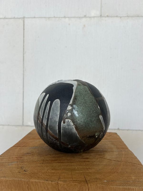 Handmade Studio Ceramic Vase, 1970s