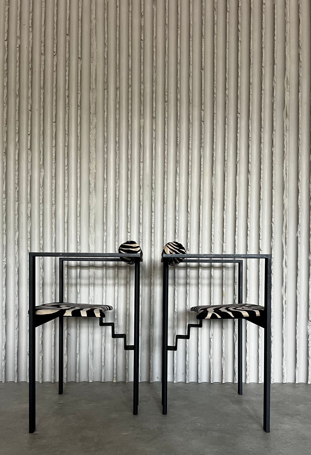Trix Chairs by Karl-Friedrich Förster for KFF Set of Two| Newly Upholstered
