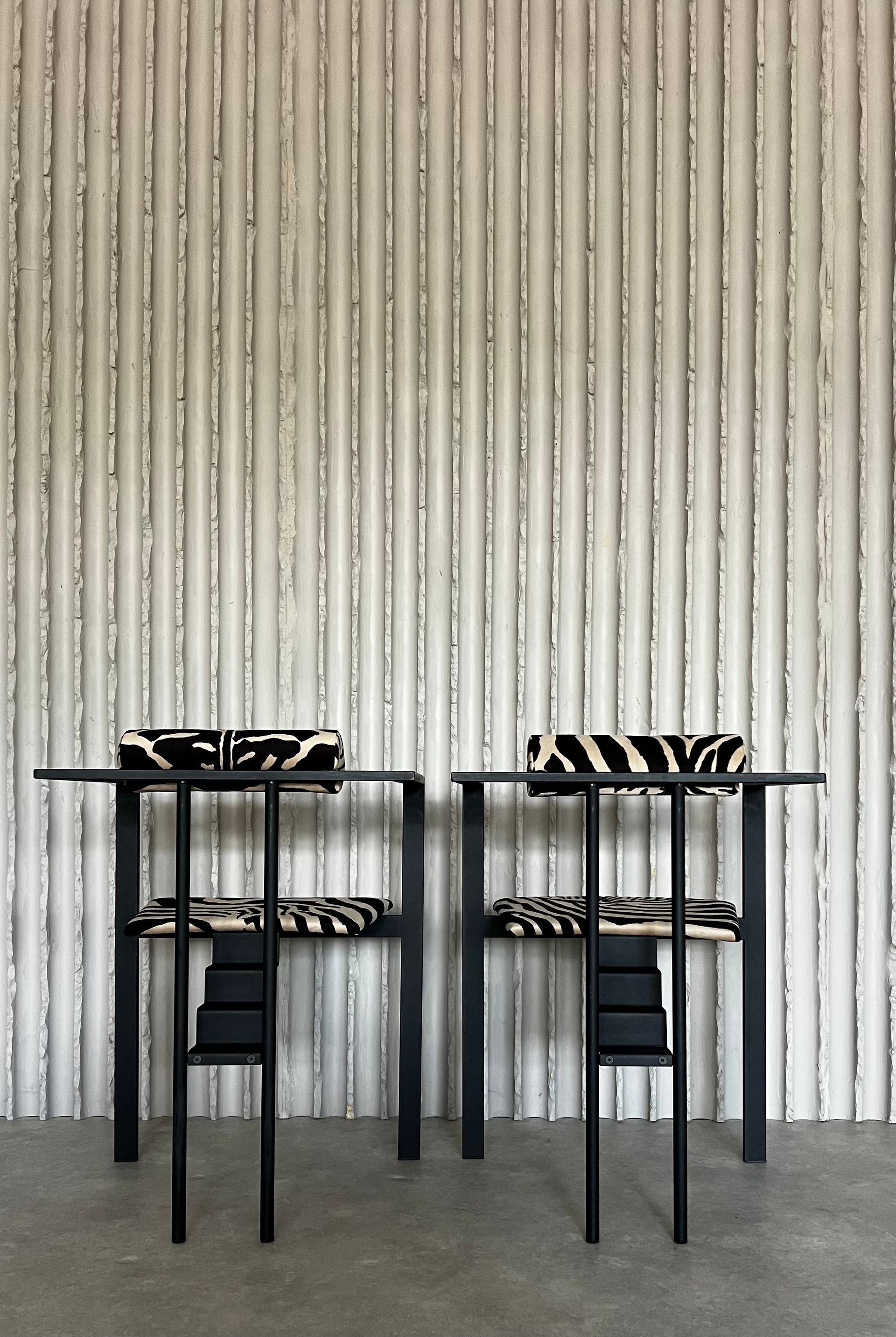 Trix Chairs by Karl-Friedrich Förster for KFF Set of Two| Newly Upholstered