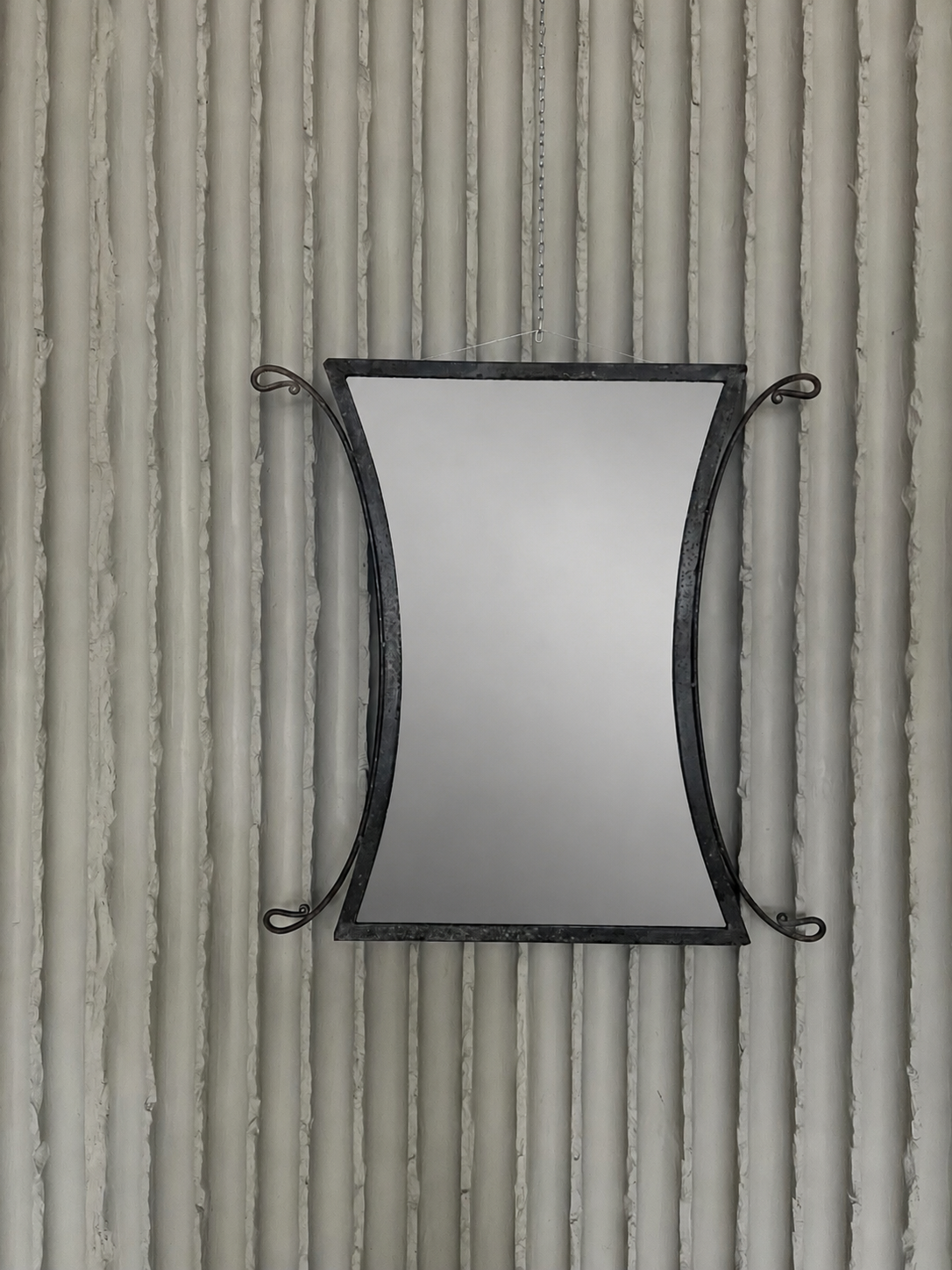 French Wrought-Iron Mirror