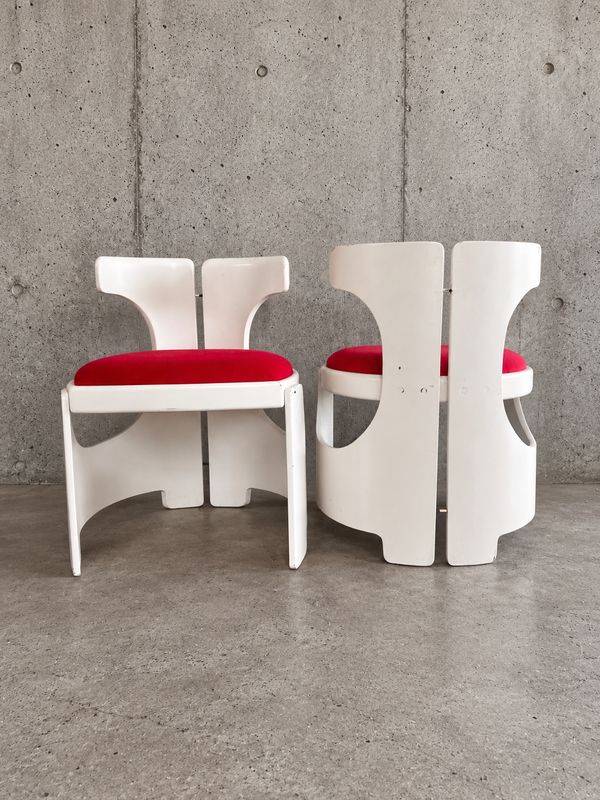 Pair of Vintage 1970s Bentwood Chairs
