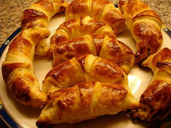 Croissant au jambon