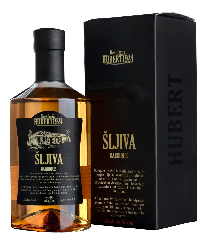ŠLJIVA BARRIQUE 0,7L ALK 42.0% VOL LUX