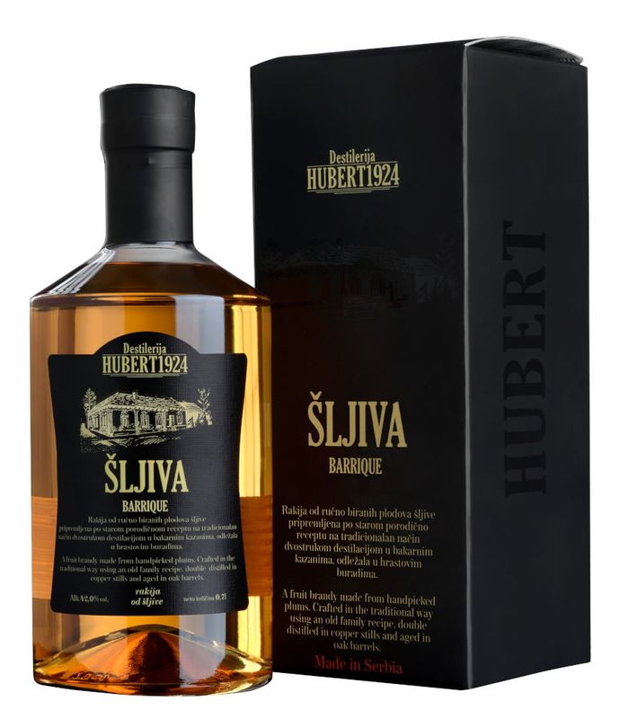 ŠLJIVA BARRIQUE 0,7L ALK 42.0% VOL LUX