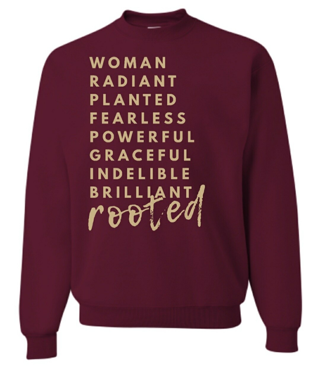 I AM sweatshirt