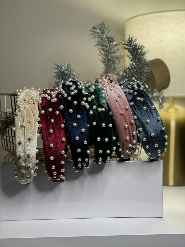 W+R Velvet Headbands