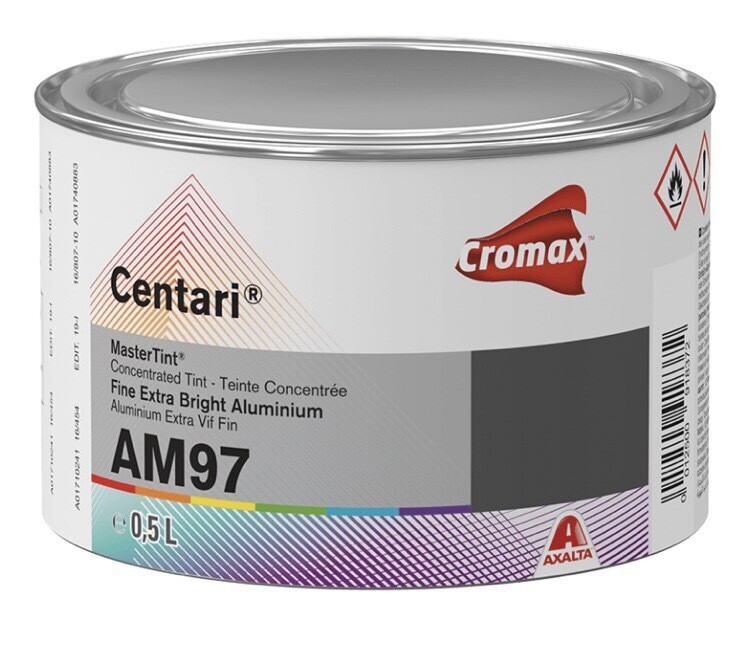 AM97 Centari® MasterTint® Aluminium Extra Brillant Fin  0.5L