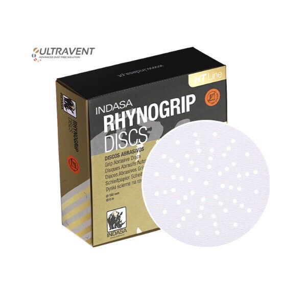 Disques Abrasifs Rhynogrip HT Line Ultravent P500 150mm 57 Trous