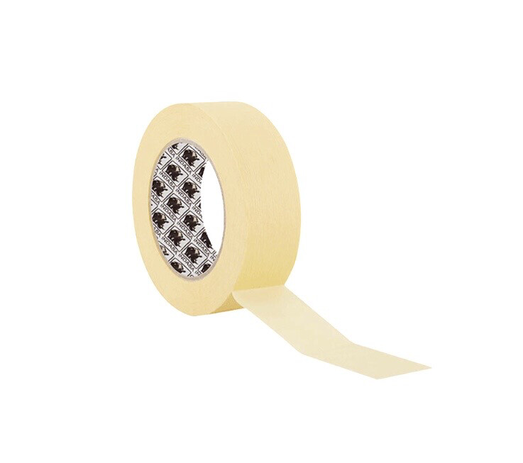 Masking Tape Mte Low Bake 18mm x 50m 1 Carton 