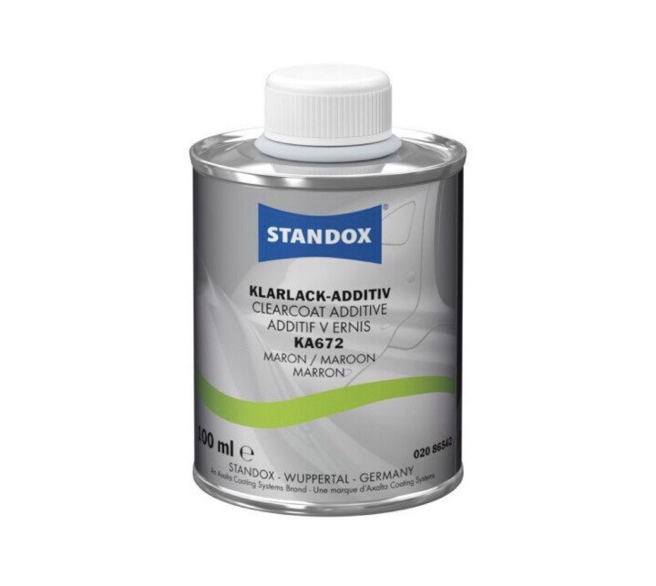 Standox Clearcoat Additive KA672 Maroon 100ml Standox Clearcoat Additive KA672 Maroon 100ml