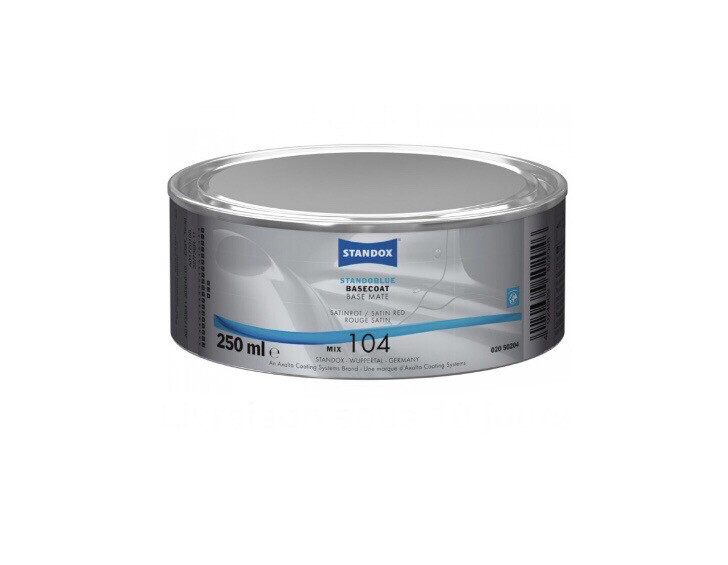 MIX 104 STANDOBLUE BASE MATE ROUGE SATIN  0.25L