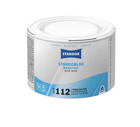 MIX 112 STANDOBLUE BASE MATE BLANC NACRÉ FIN  0.5L