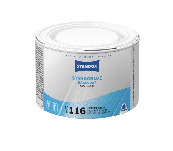MIX 116 STANDOBLUE BASE MATE ROUGE NACRÉ GROS  0.5L