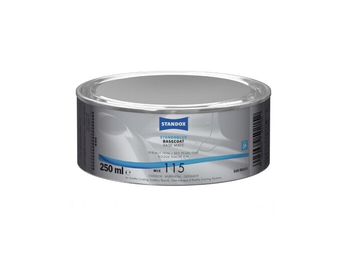 MIX 115 STANDOBLUE BASE MATE ROUGE NACRÉ FIN  0.25L