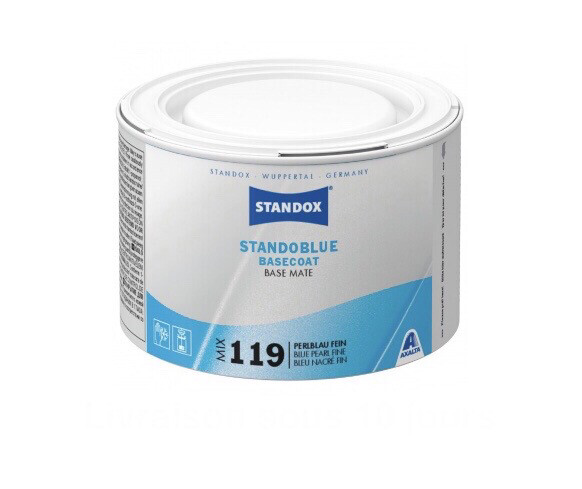 MIX 119 STANDOBLUE BASE MATE BLEU NACRÉ FIN  0.5L
