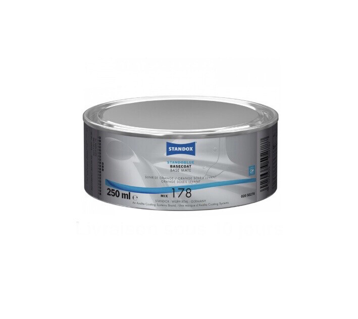 MIX 178 STANDOBLUE BASECOAT SUNRISE ORANGE  0.25L