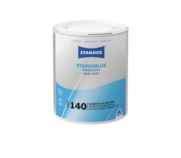 MIX 140 STANDOBLUE BASE MATE DOLLAR D&#39;ARGENT BRILLANT FIN  1L