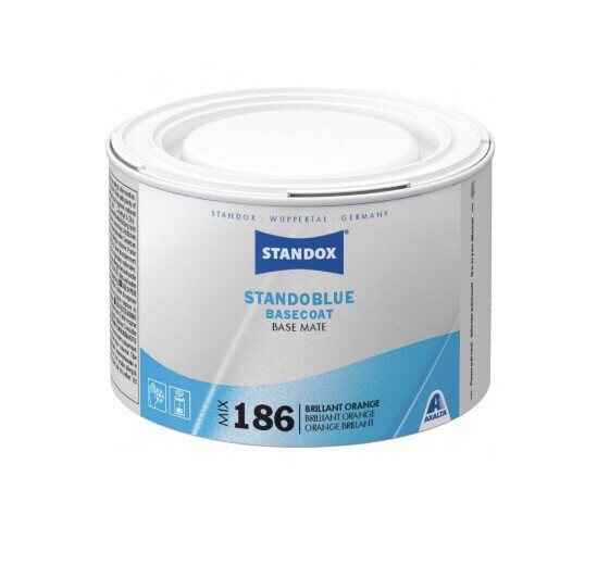 MIX 186 STANDOBLUE BASE MATE ORANGE BRILLANT  0.5L