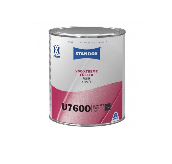 U7600 Standox Apprêt VOC Xtreme Noir 1L