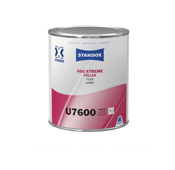 U7600 Standox Apprêt VOC Xtreme Blanc 1L