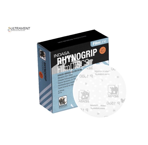 Disques abrasifs Rhynogrip Film Line P1500  150mm 57 Trous