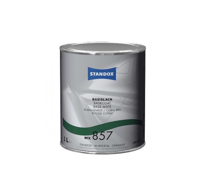 Basecoat Mix 857 Coral Red 1L