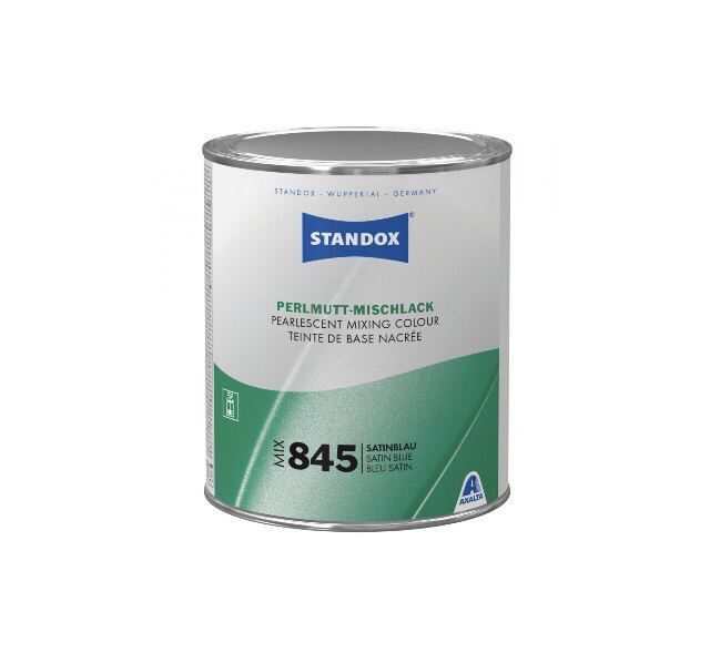 Basecoat Pearl Mix 845 Satin Blue 1L 