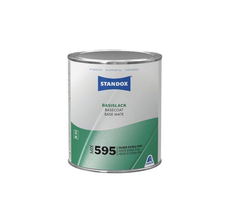 Basecoat Mix 595 Argent Extra Fin 1L  
