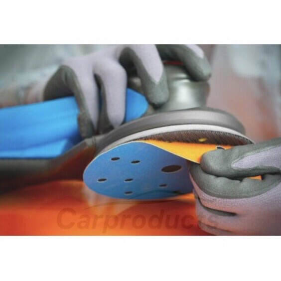 Disque de ponçage à grain céramique P500  150mm 15 Trous