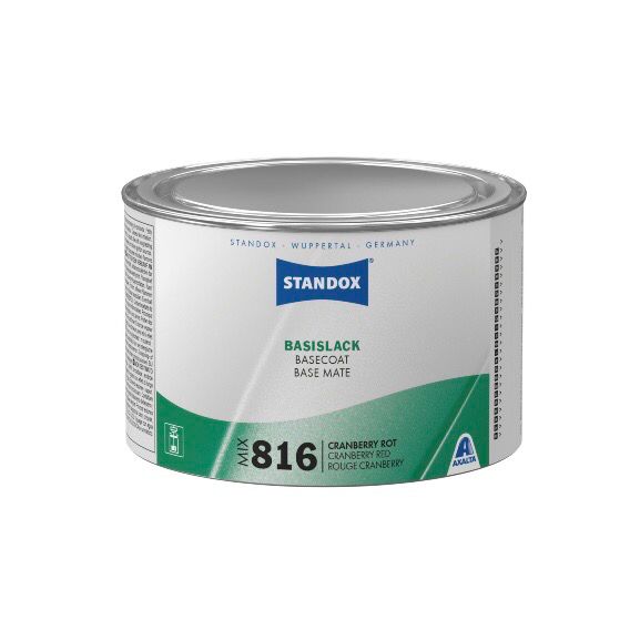 Basecoat Pearl Mix 816 Rouge Cranberry 0.5L