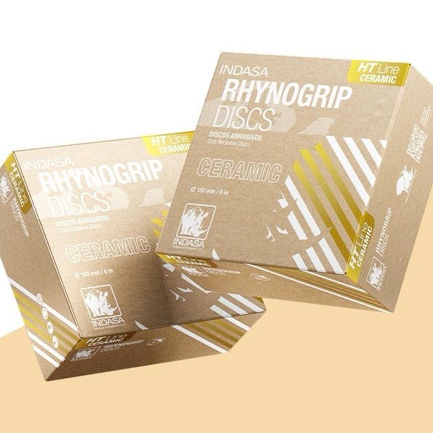 Disques Abrasifs Rhyno HT Line Ceramic Ultravent P120  150mm 21 Trous