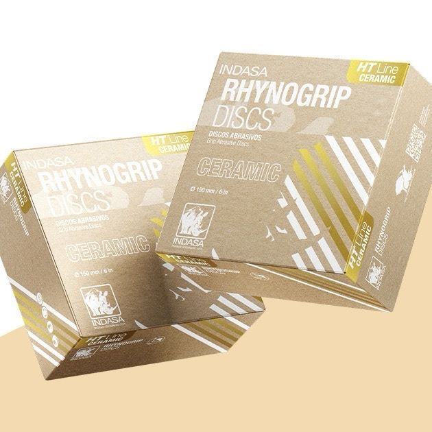 Disques Abrasifs Rhyno HT Line Ceramic Ultravent P240  150mm 21 Trous