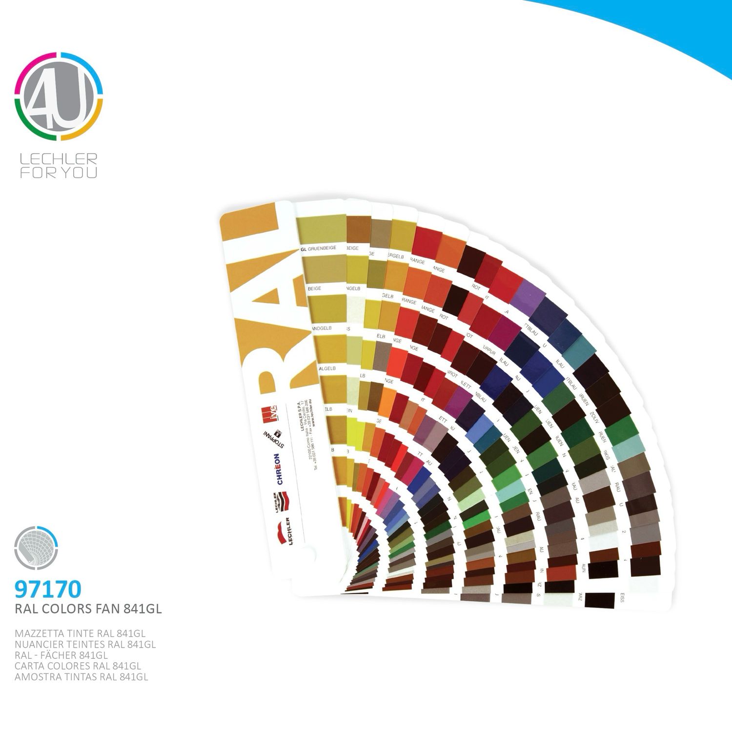 Nuancier Teintes RAL 