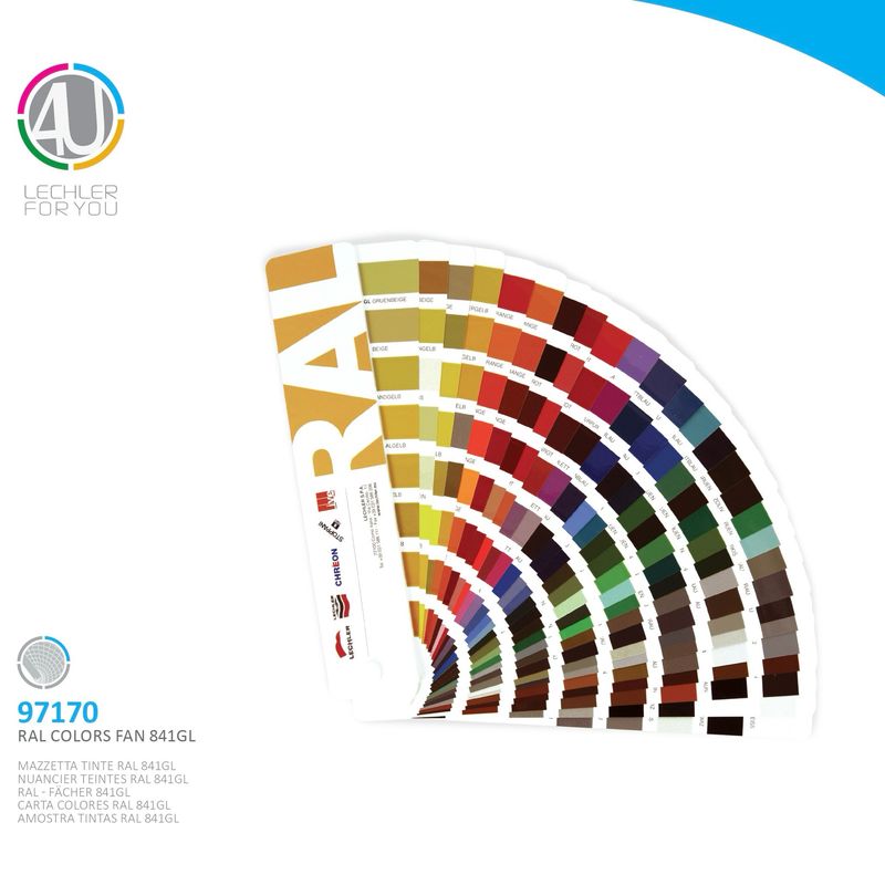 Nuancier Teintes RAL 