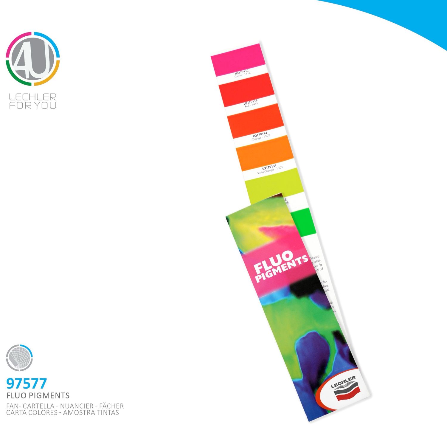 Nuancier Fluo Pigments