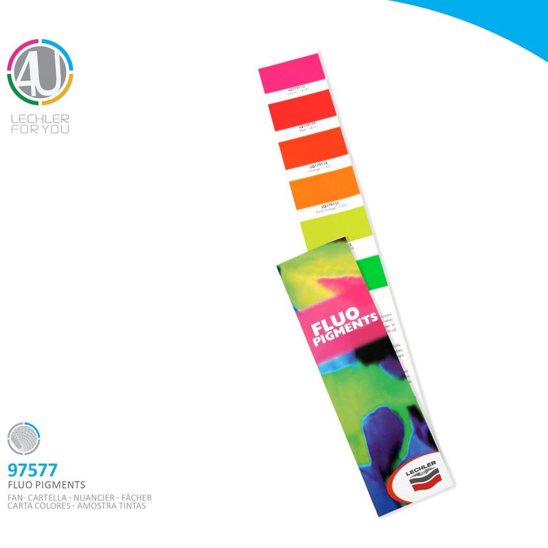 Nuancier Fluo Pigments