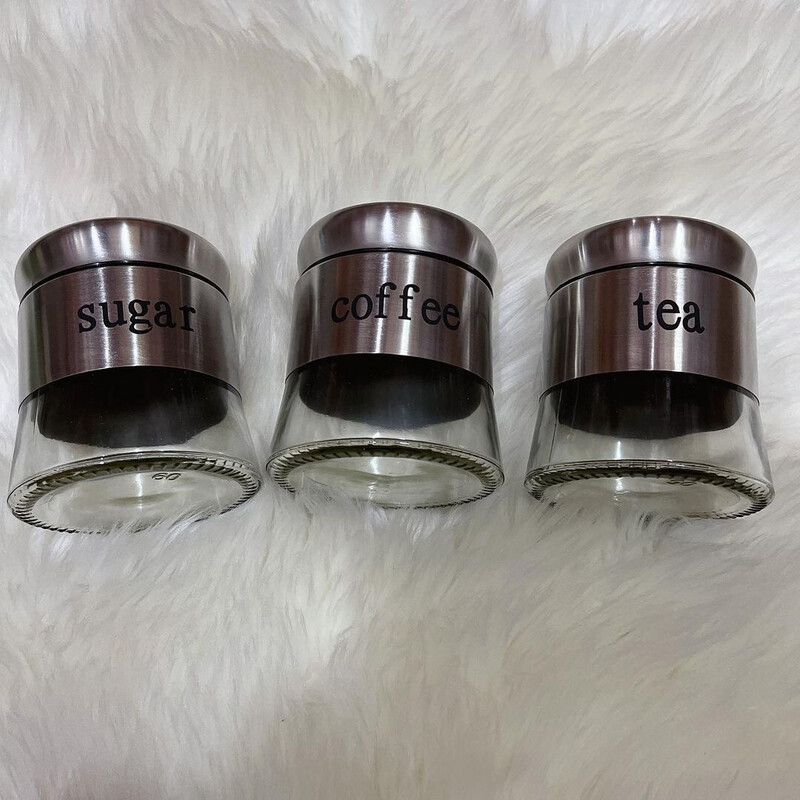Glass Canister Set
