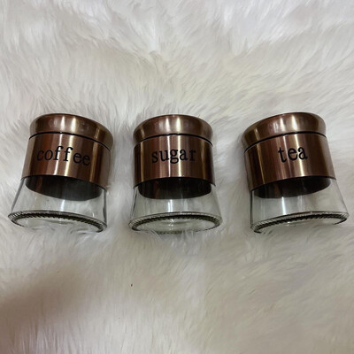 Glass Canister Set