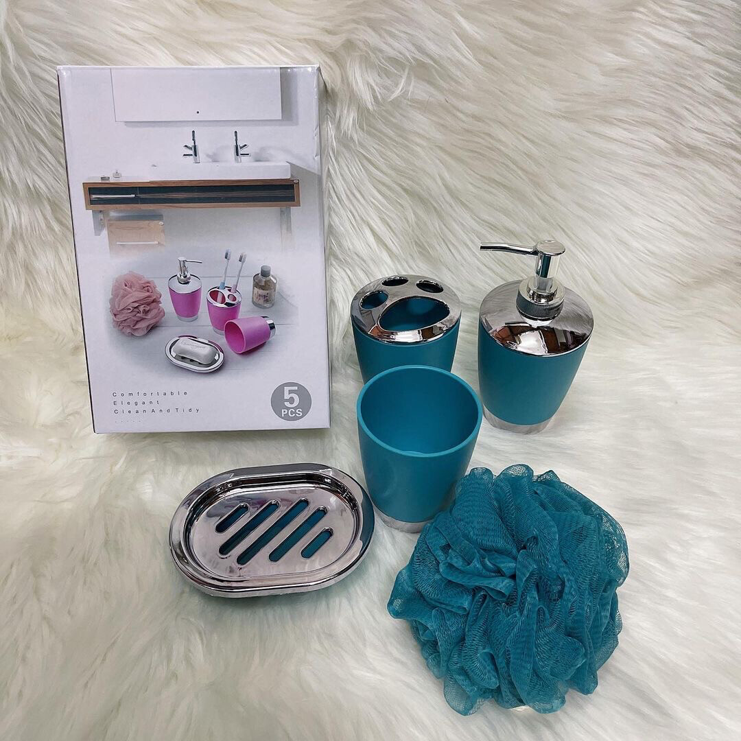 5 plain soap set
