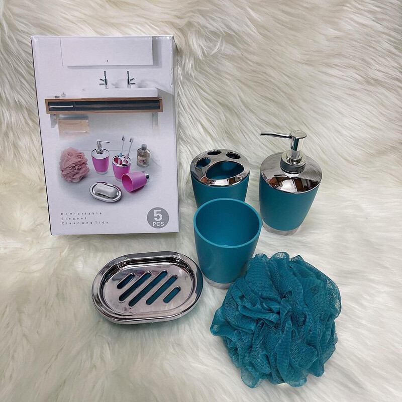 5 plain soap set