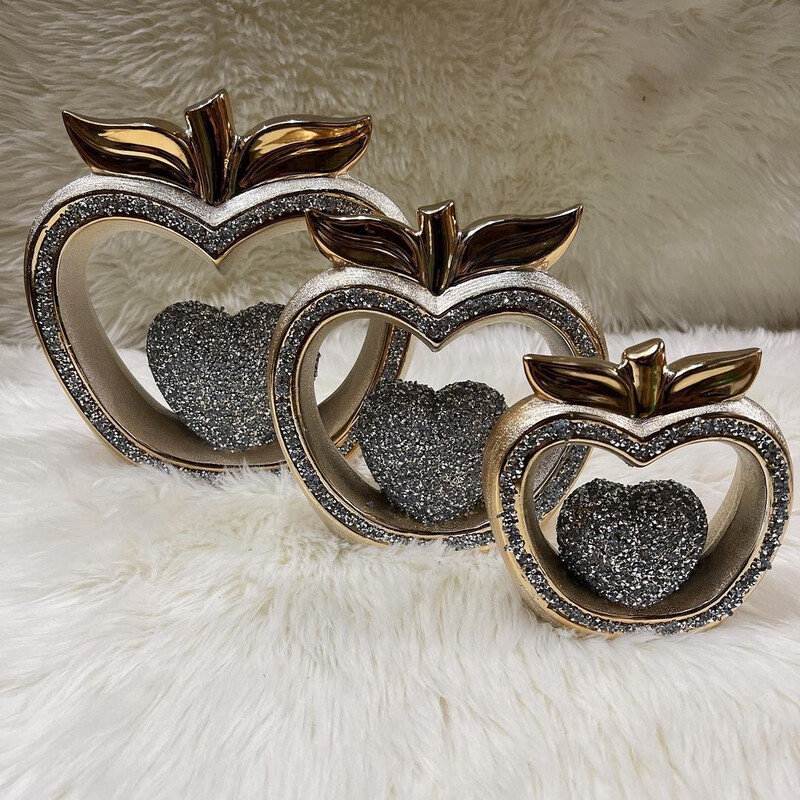 3 Piece Apple Crafted Accessory