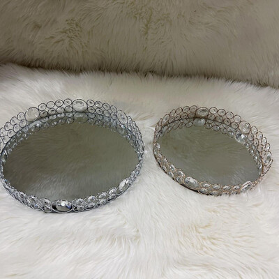 Large Round Vanity Tray