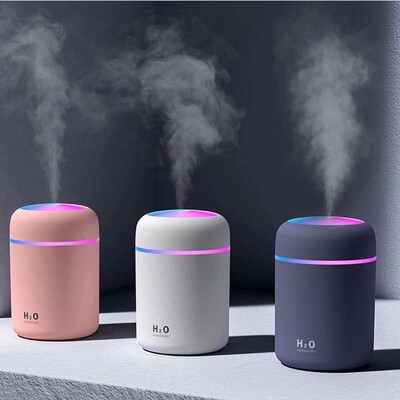 Mini Humidifier With Colored Light