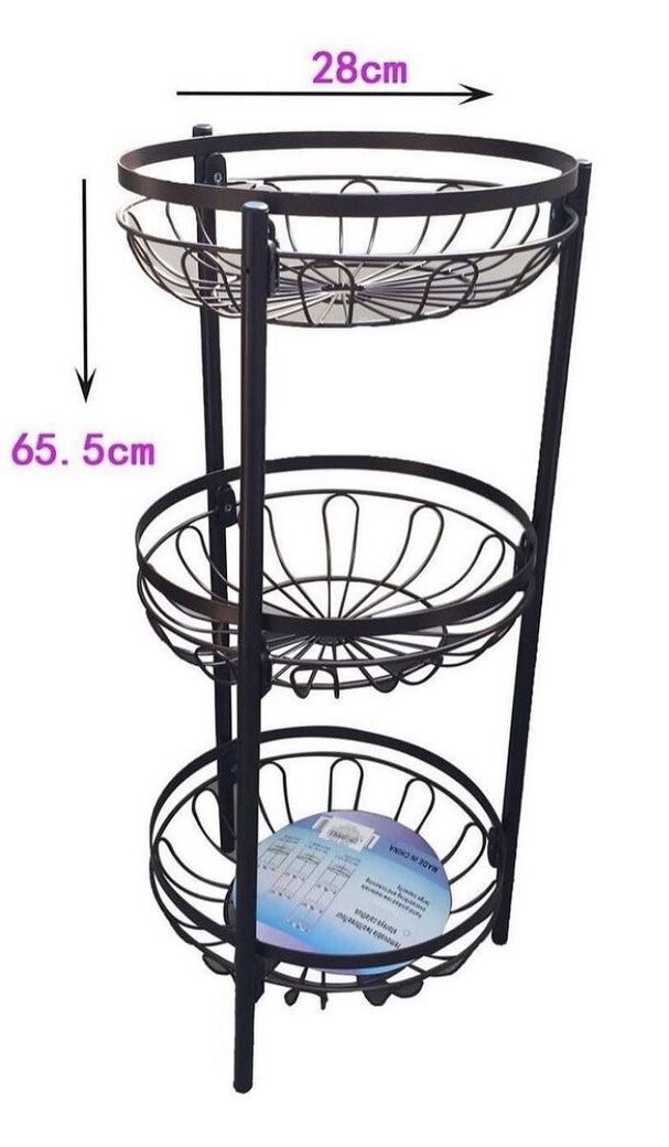 3 Tier Kitchen Fruit Rack