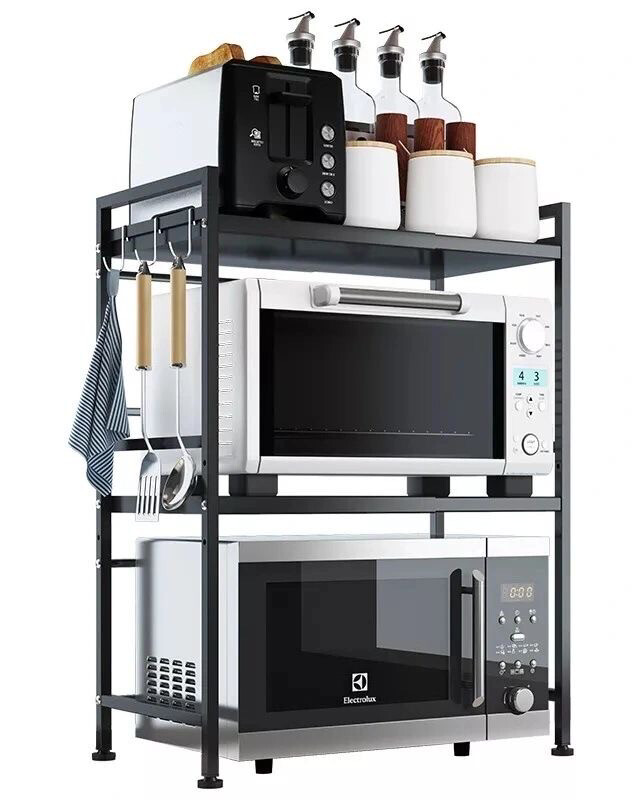 3 Tier All Purpose Kitchen Rack